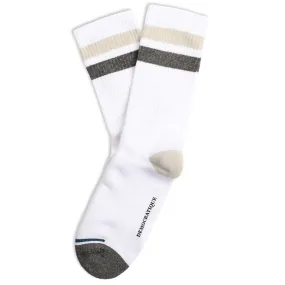 Athletique Classique Stripes Socks Clear White / Soft Grey / Stone / Benzin