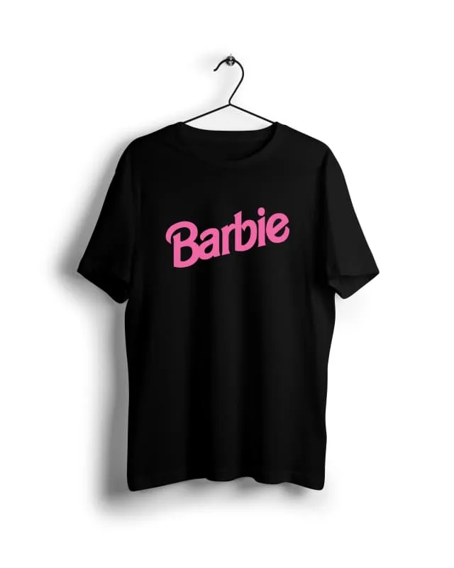 Barbie  - Digital Graphics Basic T-shirt Black