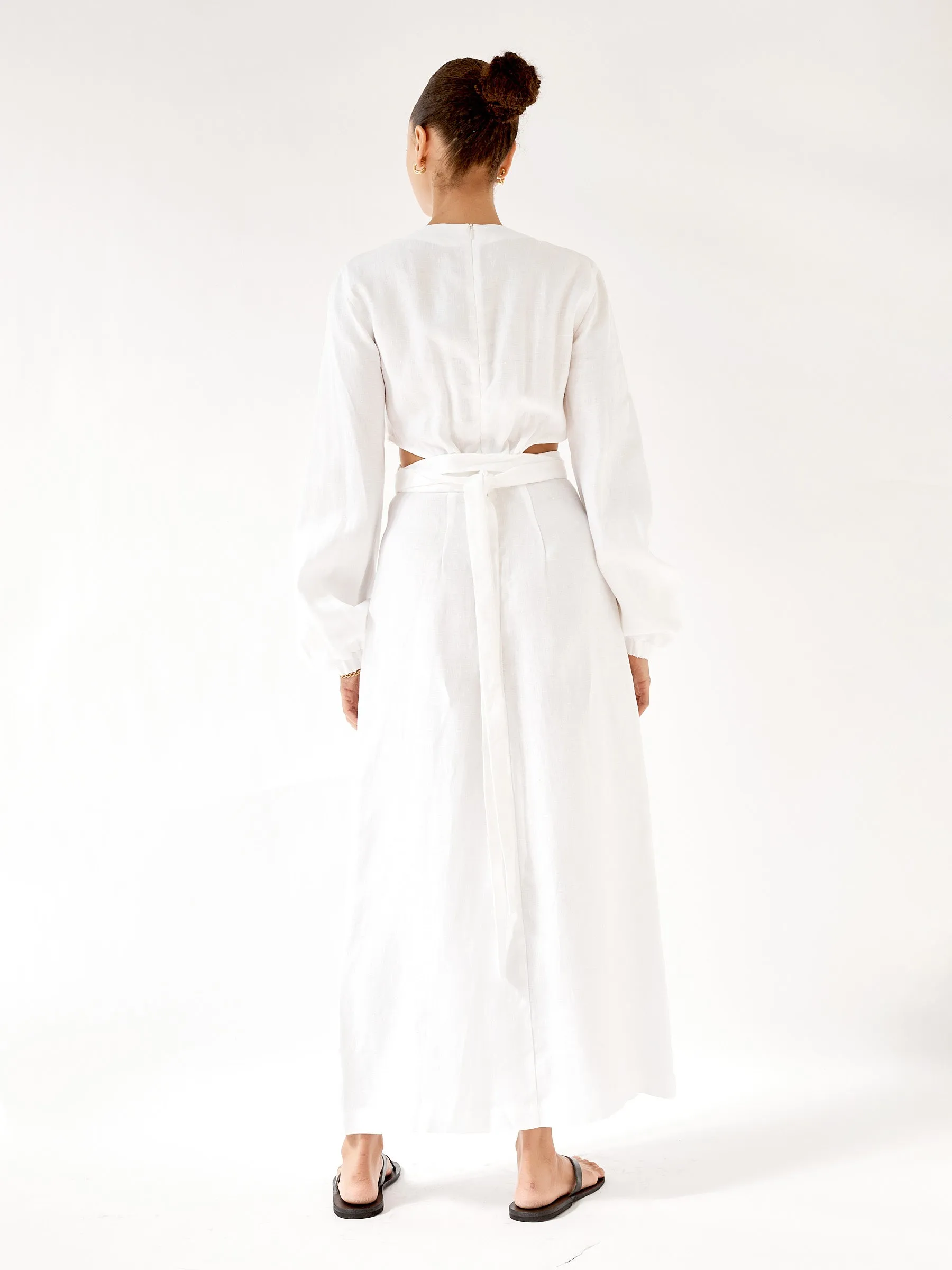 Belize Organic Linen Dress