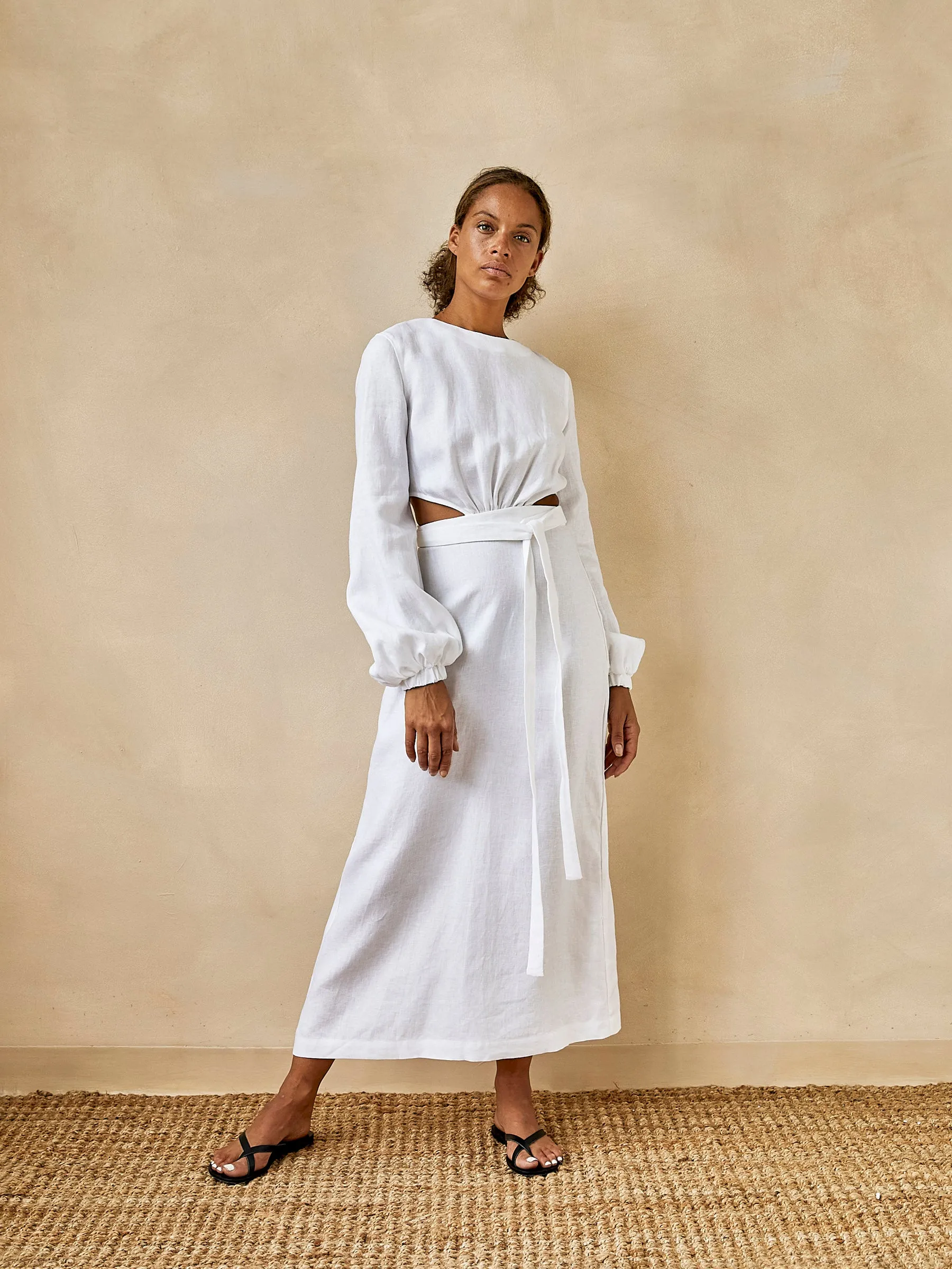 Belize Organic Linen Dress