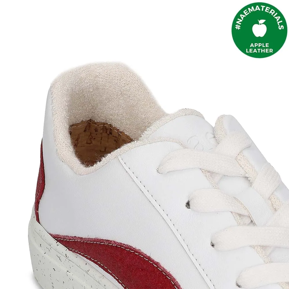 Berlin Piatex & Apple Leather Vegan Sneakers | Red