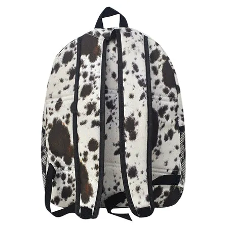 Black Cowhide NGIL Canvas Backpack