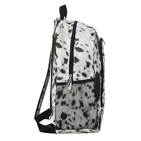 Black Cowhide NGIL Canvas Backpack