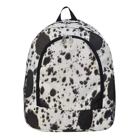 Black Cowhide NGIL Canvas Backpack