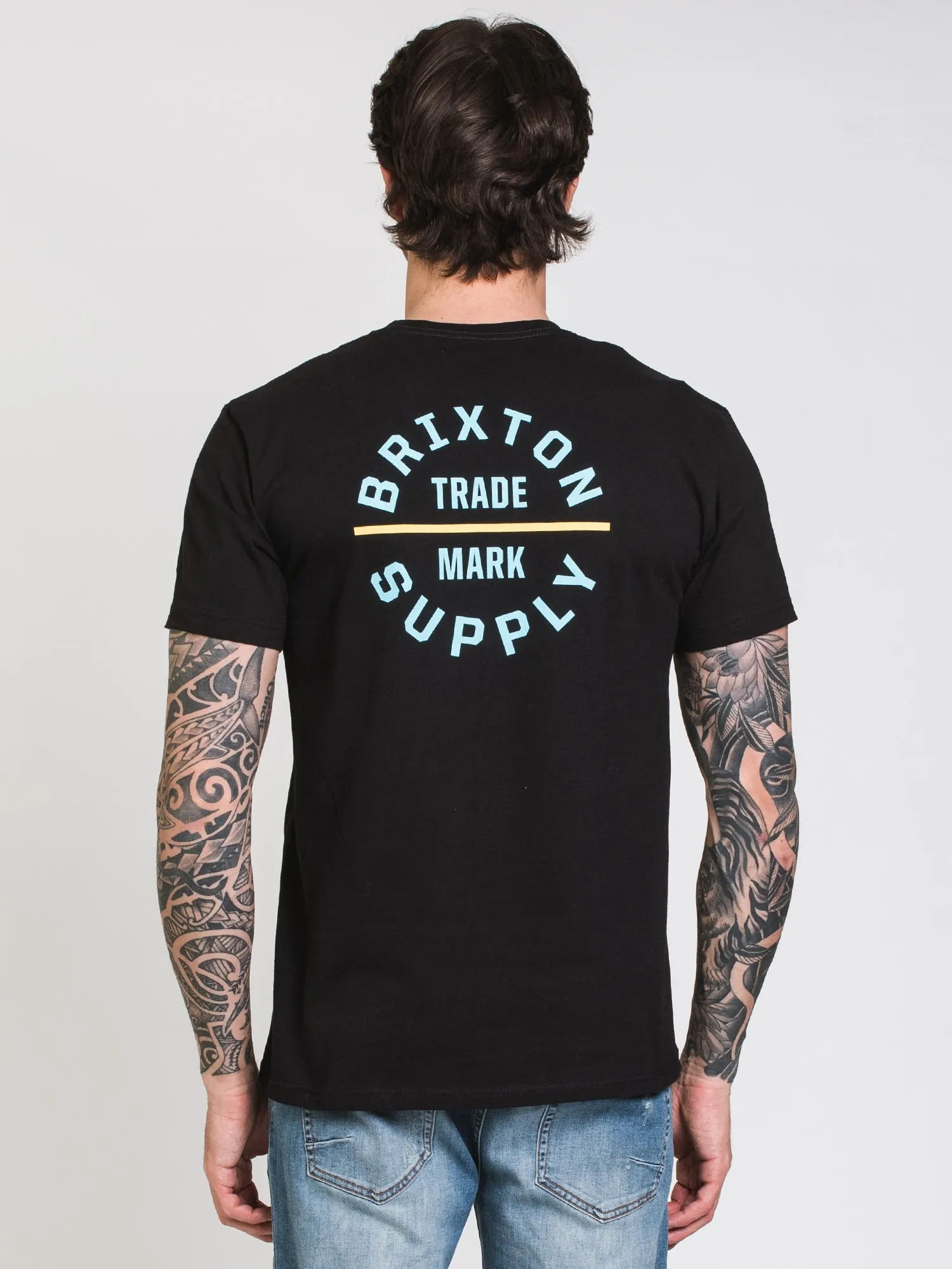 BRIXTON OATH V T-SHIRT  - CLEARANCE