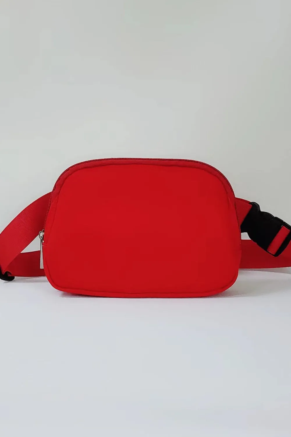 Buckle Zip Closure Fanny Pack