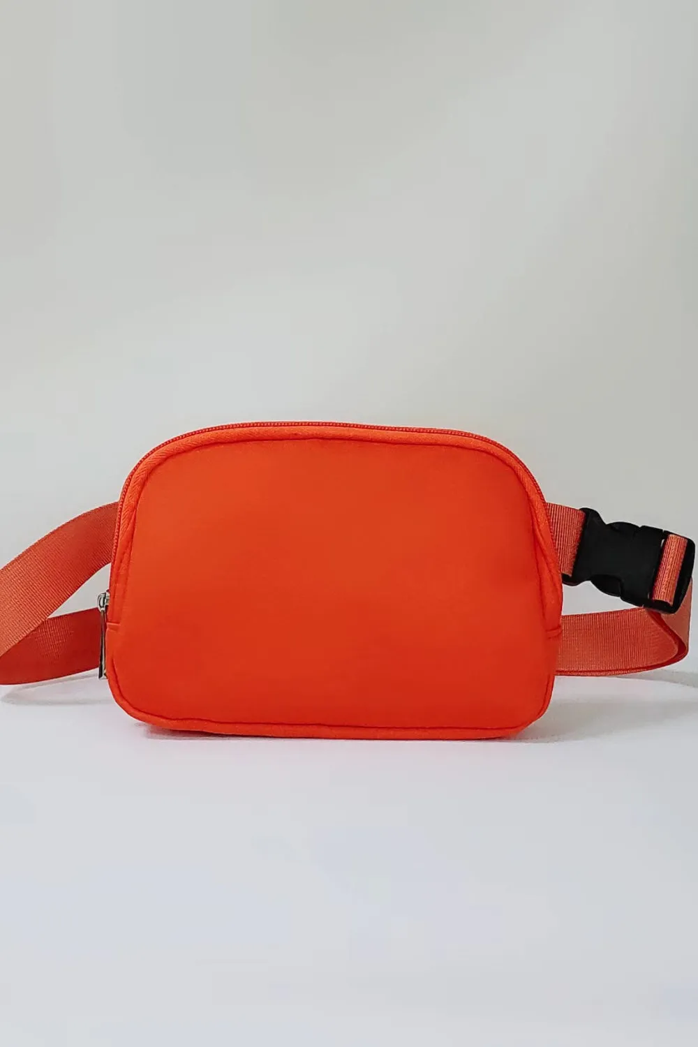 Buckle Zip Closure Fanny Pack