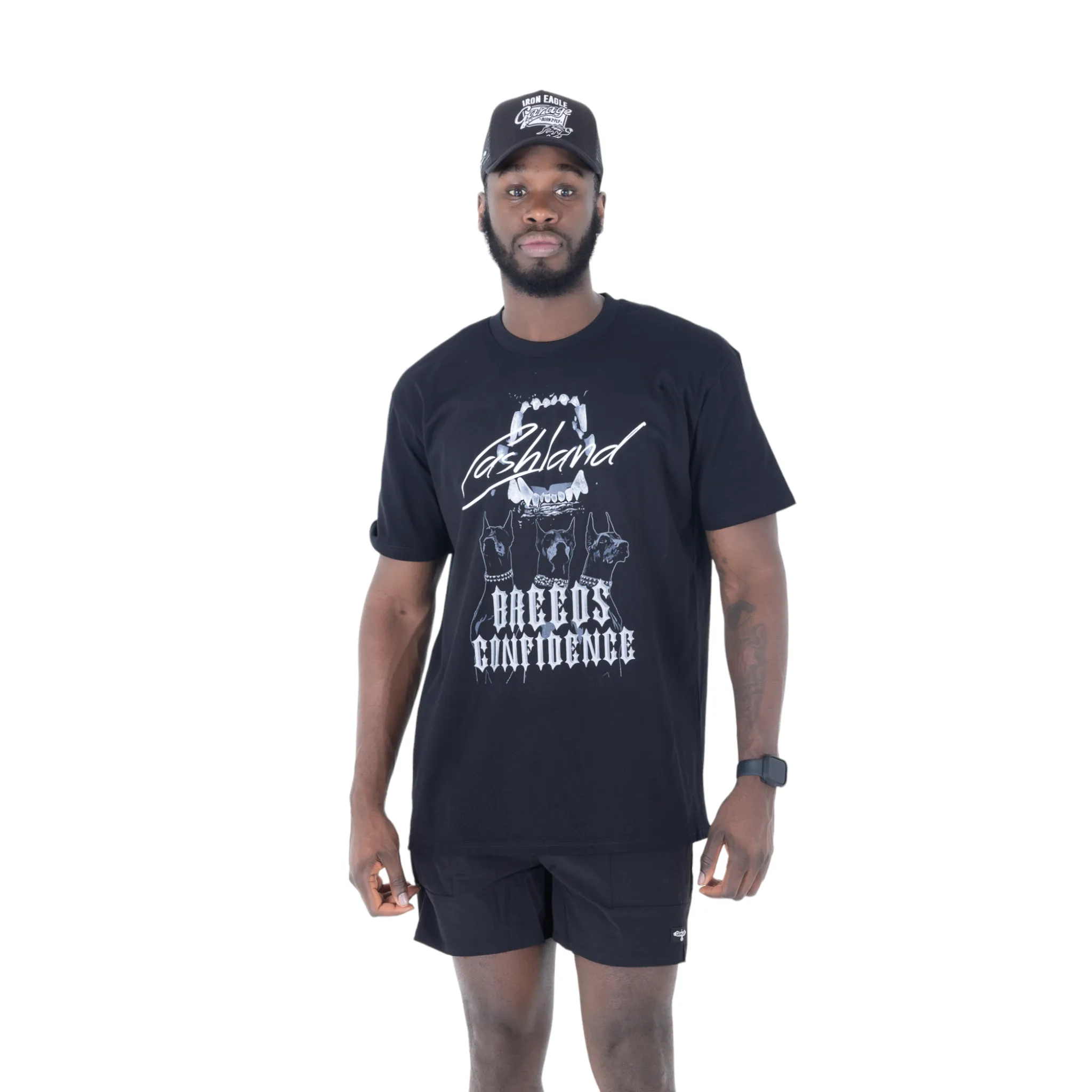 Cashland Breed T-shirt  Black : Grey Logo