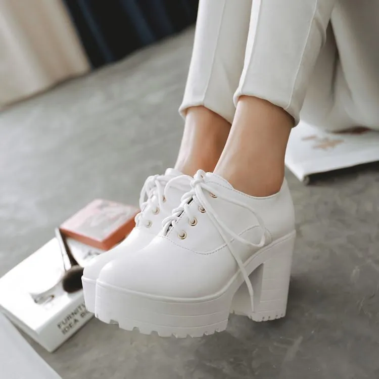 Casual Platform High-Heel Shoes SD00190