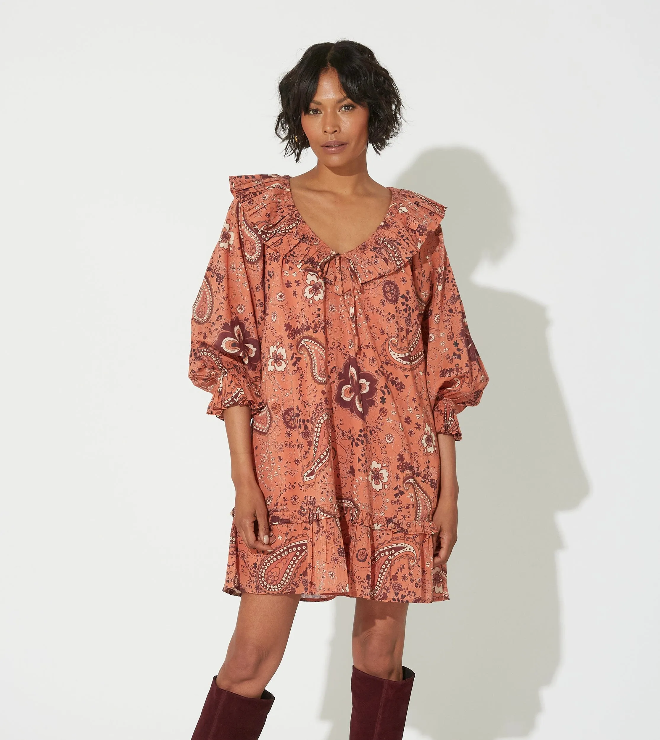 Danica Mini Dress | Rhode Paisley