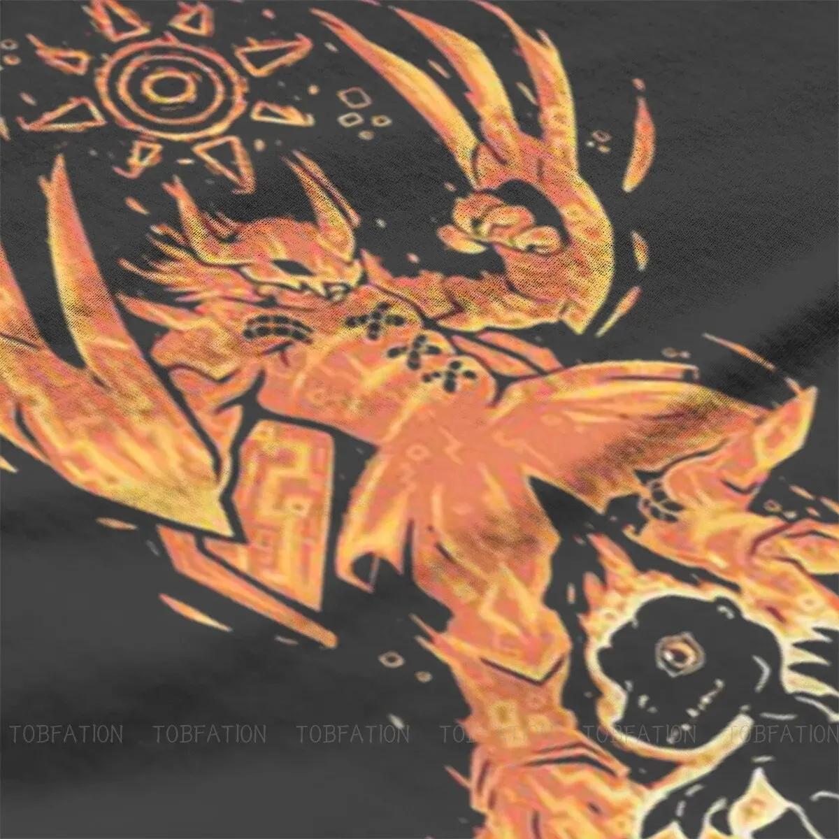 Digimon Adventure Wargreymon Anime T-Shirt Youth O Neck Men's Clothing