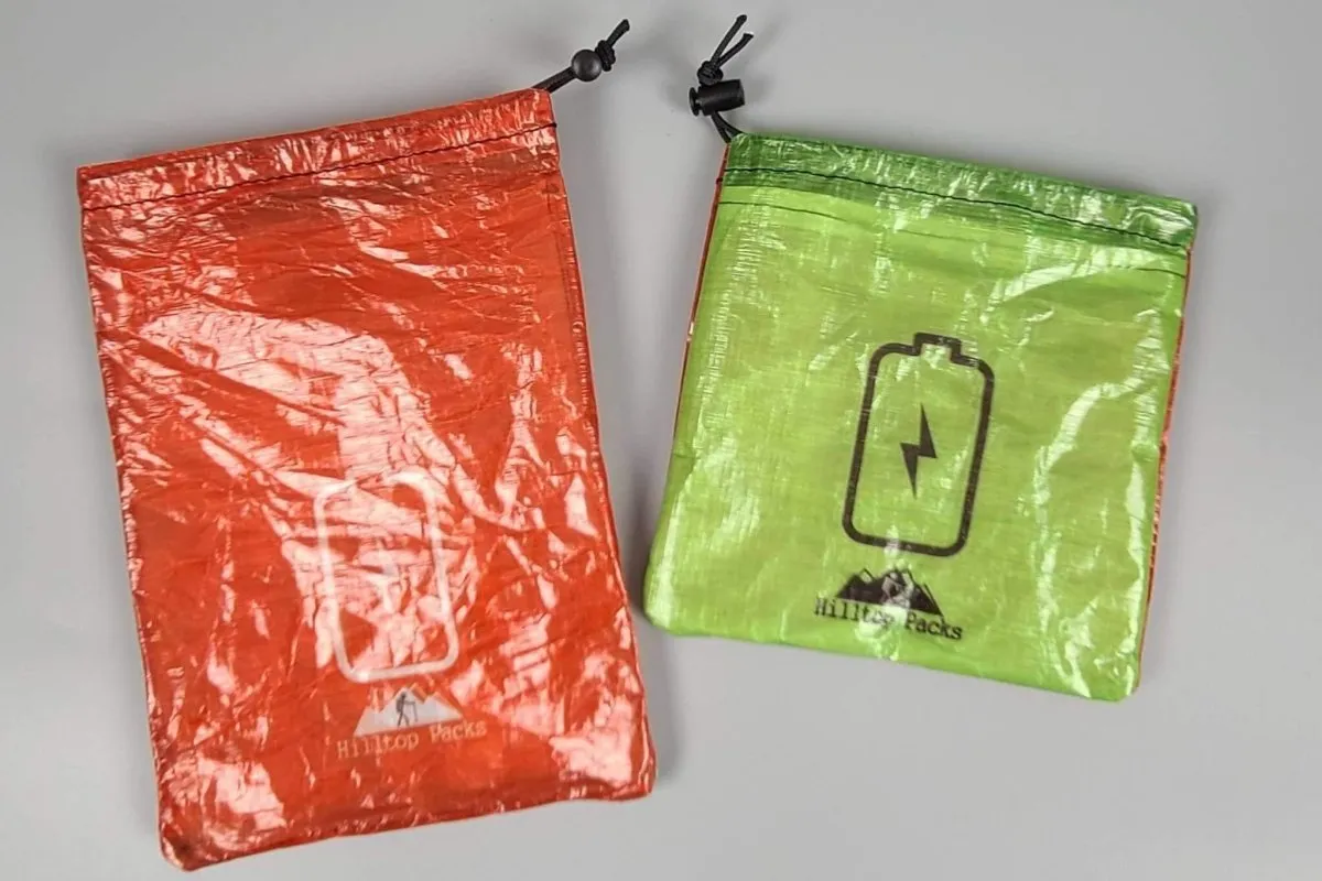 Dual Pocket Battery Bags