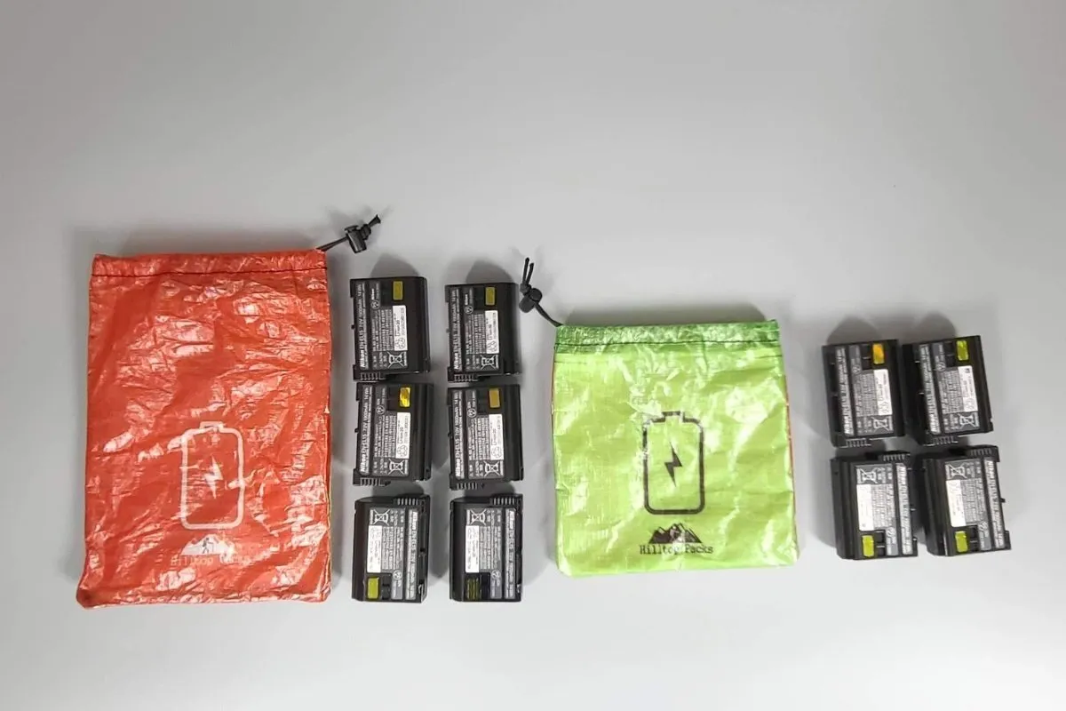 Dual Pocket Battery Bags