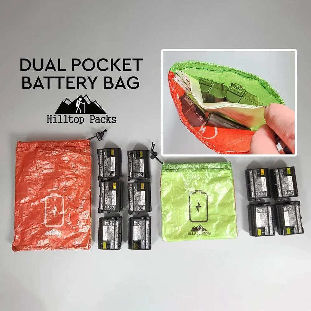 Dual Pocket Battery Bags