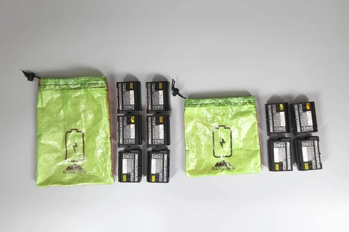 Dual Pocket Battery Bags