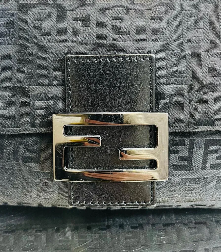 Fendi 'FF' Zucca Baguette Bag