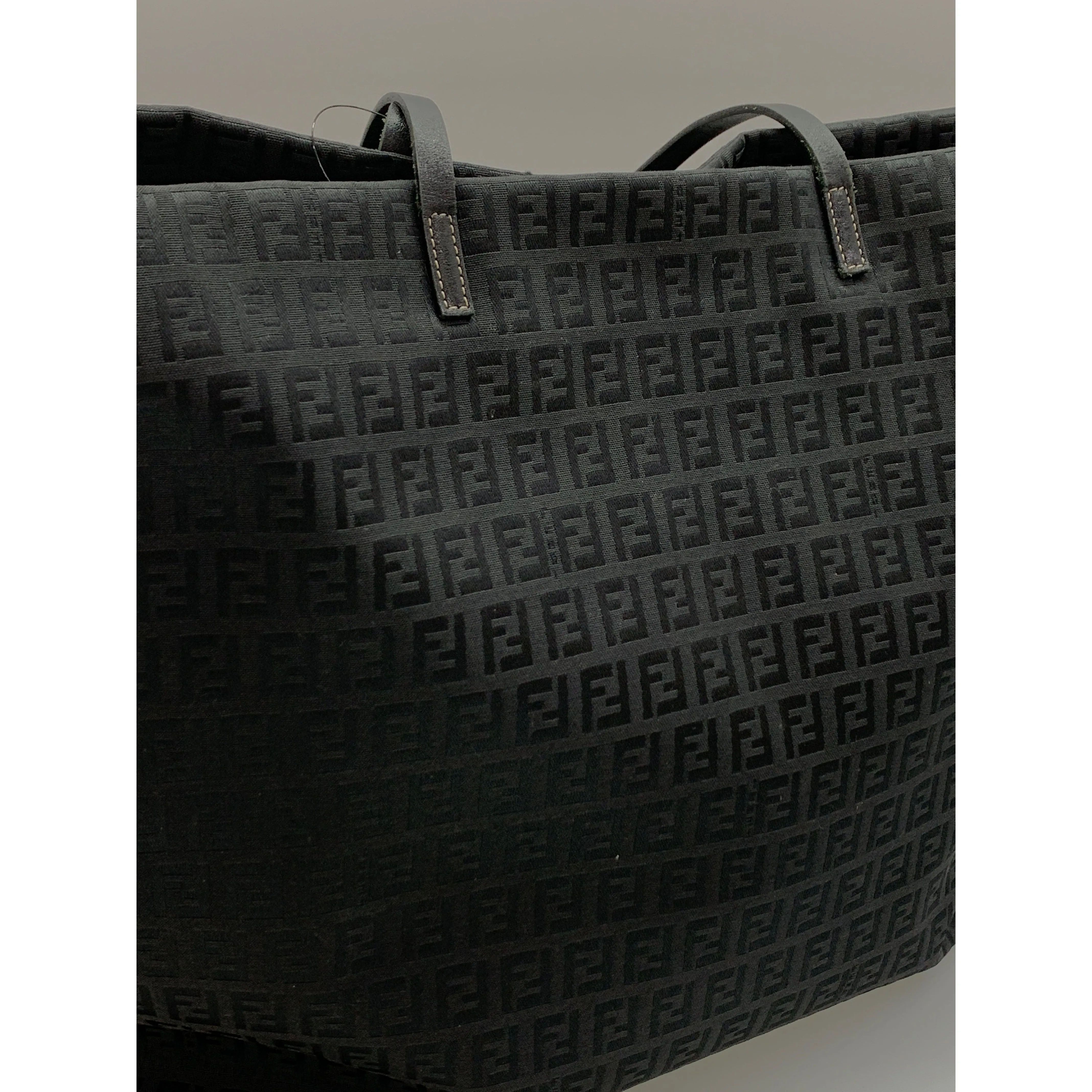 #FENDI/Tote Bag/BLK/Canvas