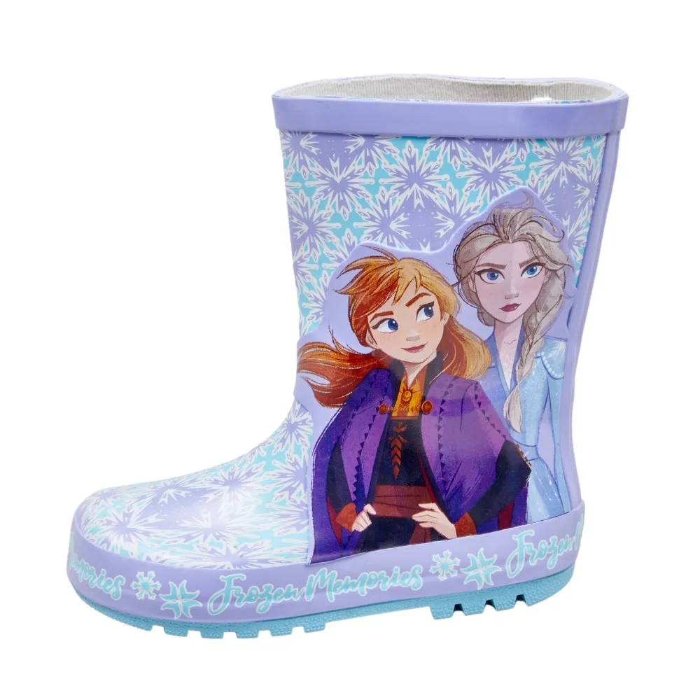 Frozen 2 Elsa & Anna Girls Wellies