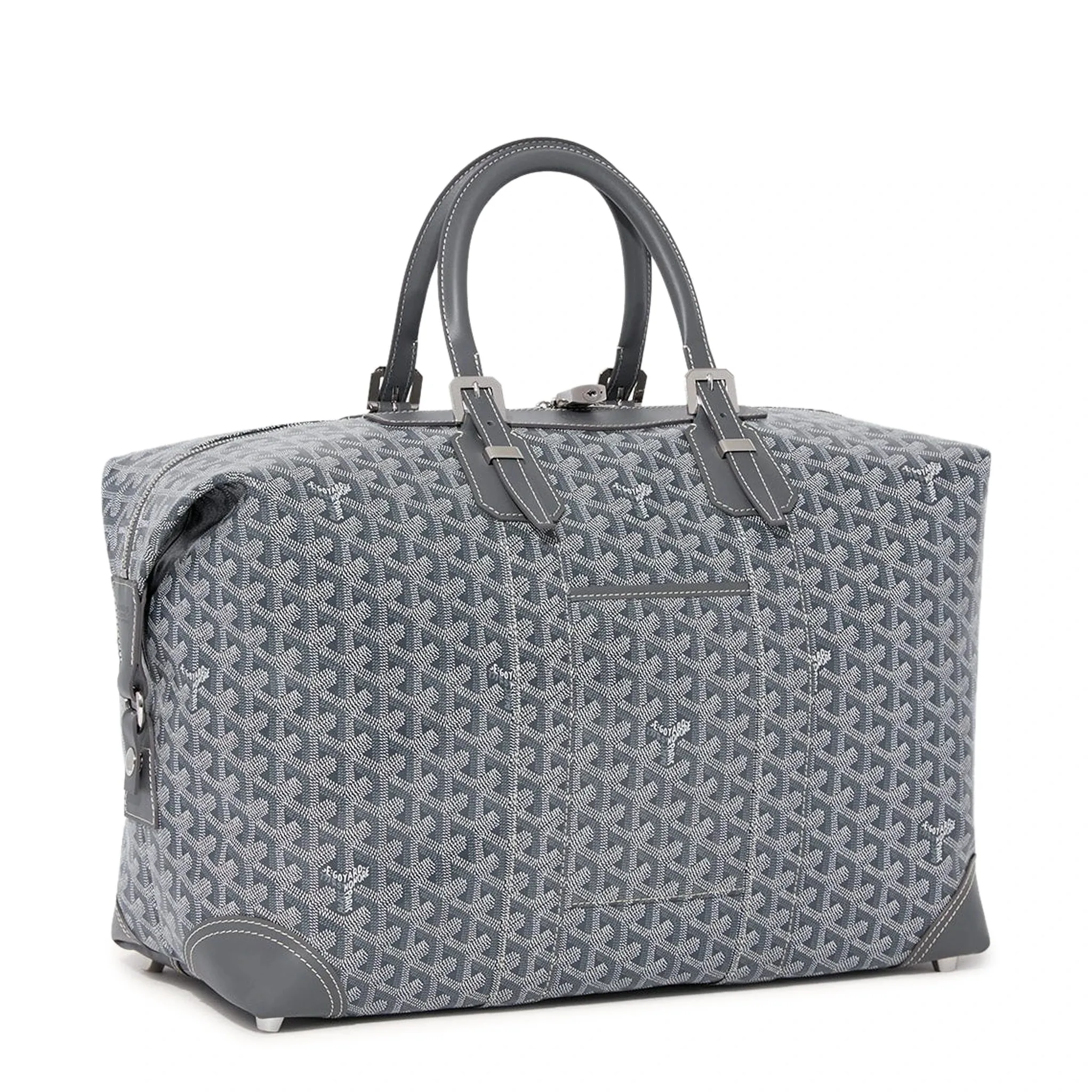 Goyard Bowling 45 Grey Bag