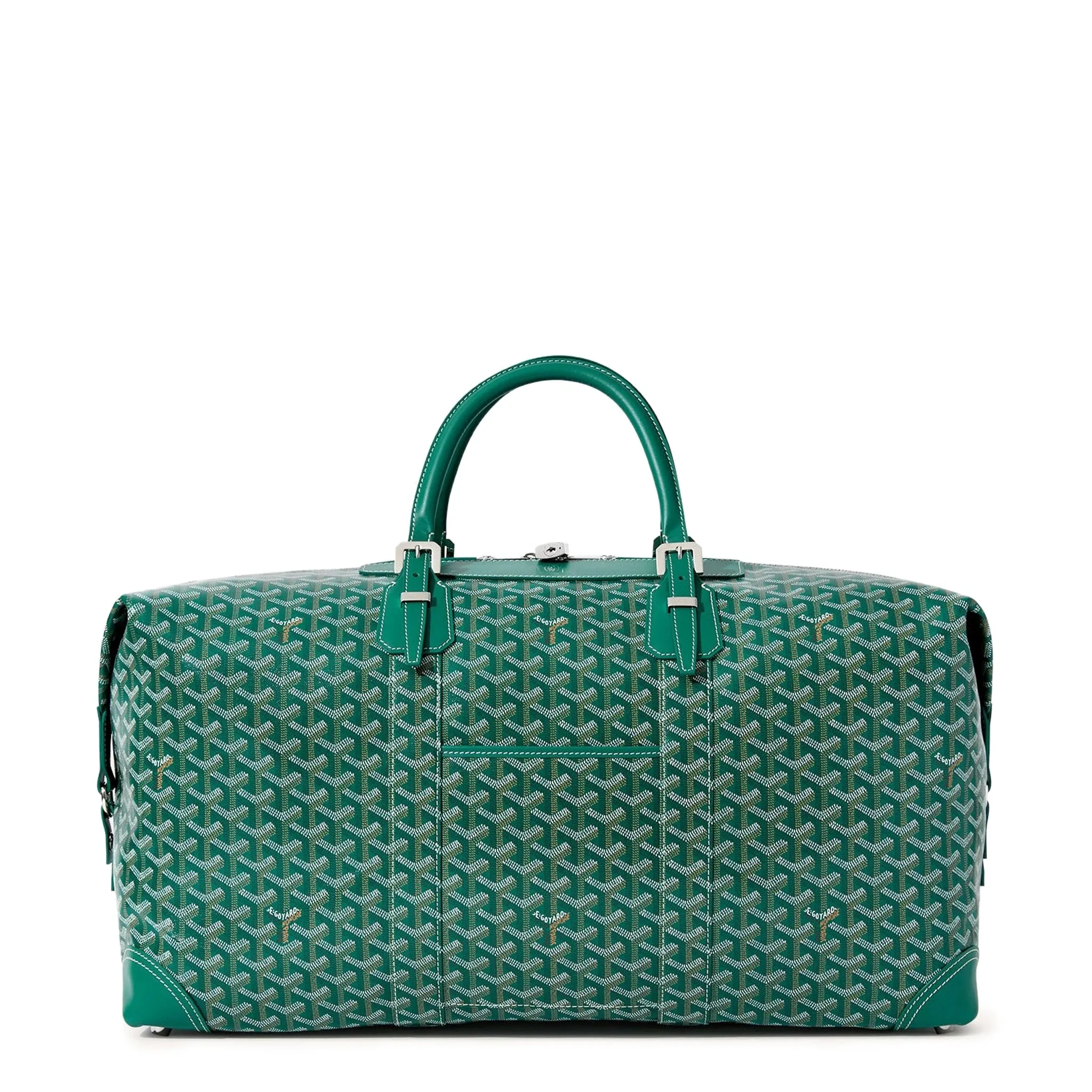 Goyard Bowling 55 Green Bag