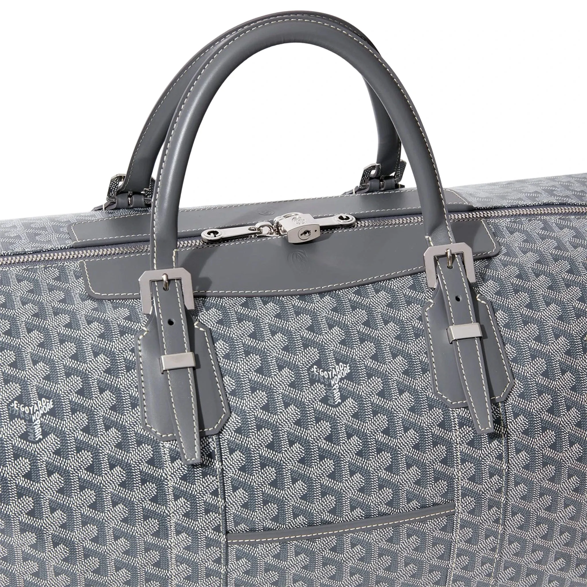 Goyard Bowling 55 Grey Bag