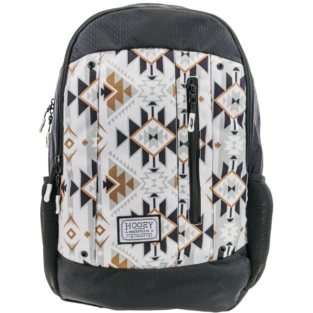 'Hooey' Rockstar Backpack - White / Black