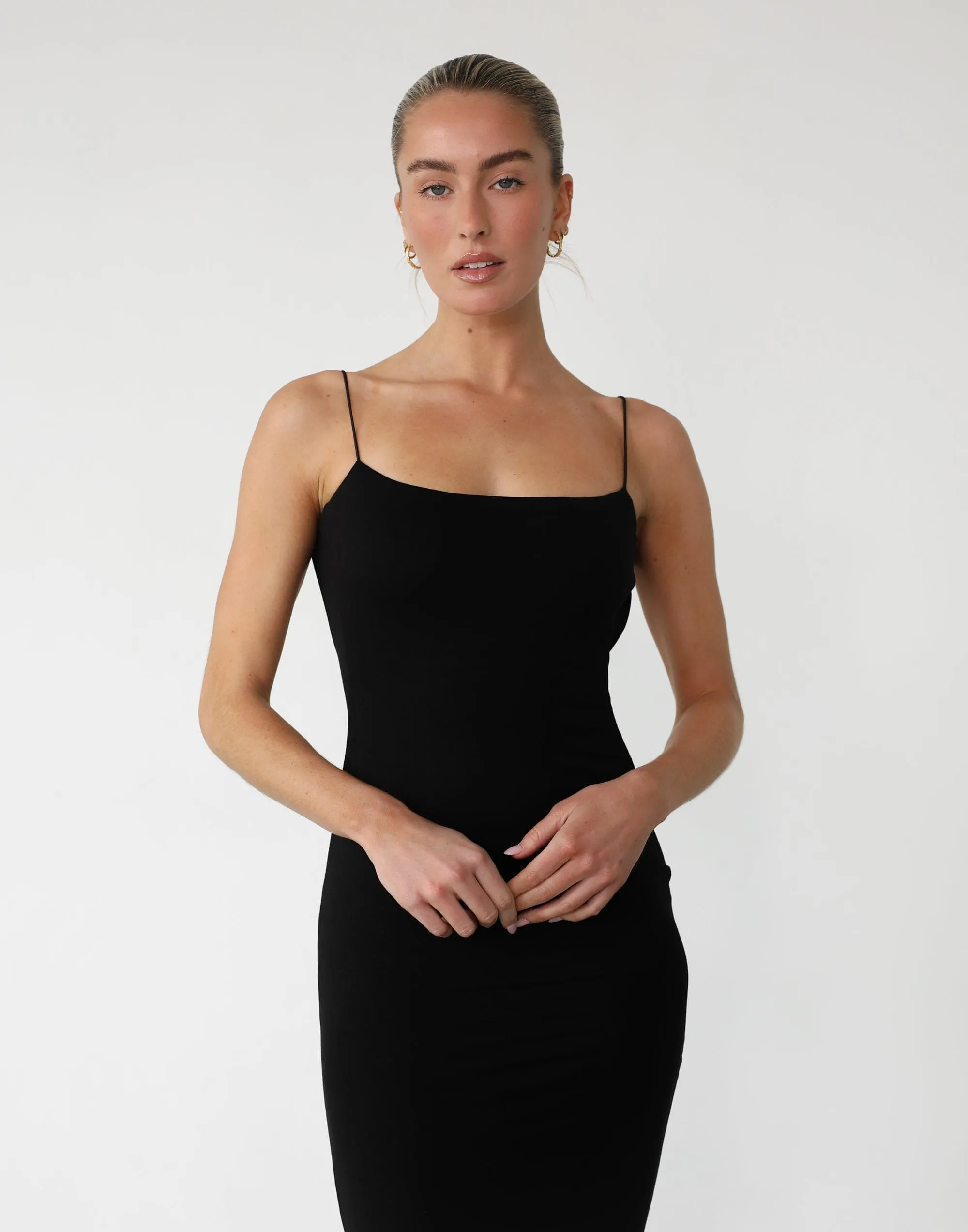 Jianna Maxi Dress (Black)