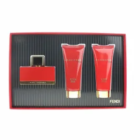 L'Acquarossa Fendi 3pc Gift Set EDP 2.5 oz 75 ml Women