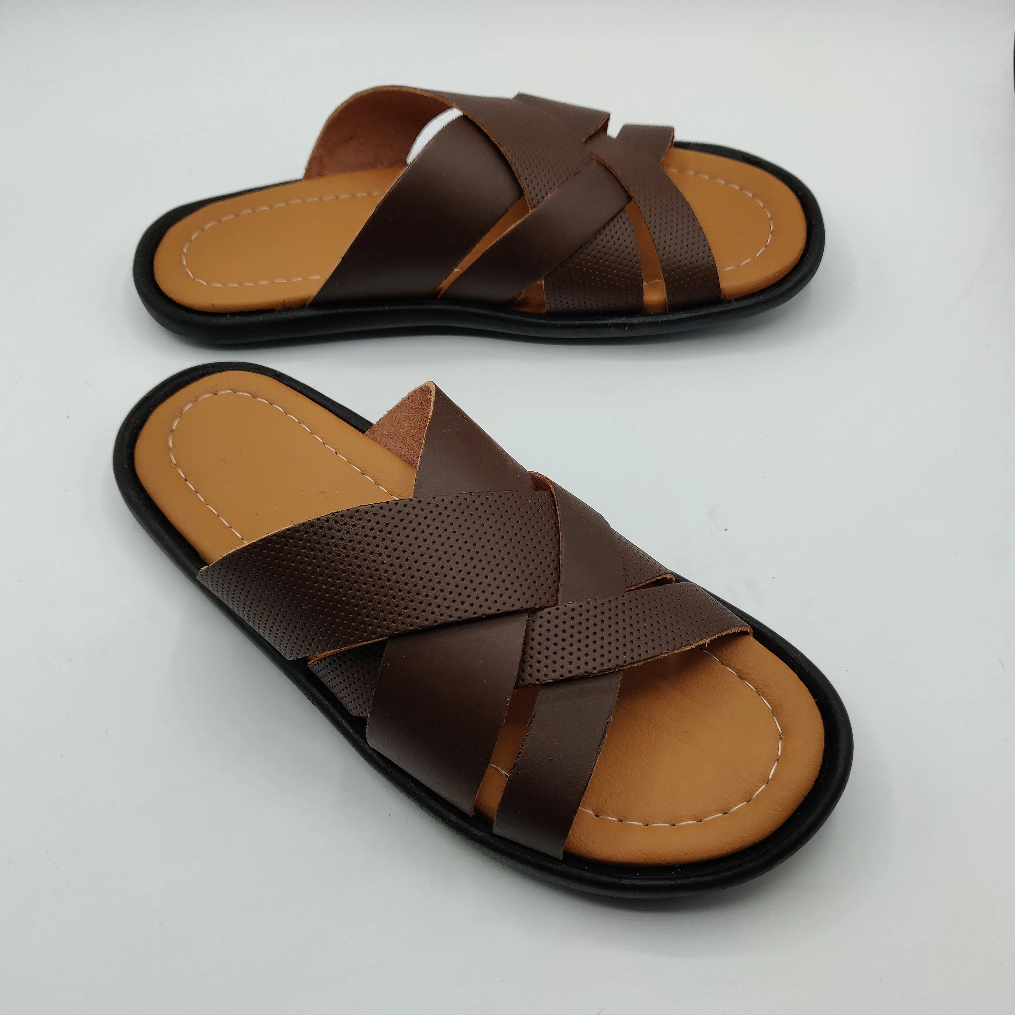 Leather Slippers SL30