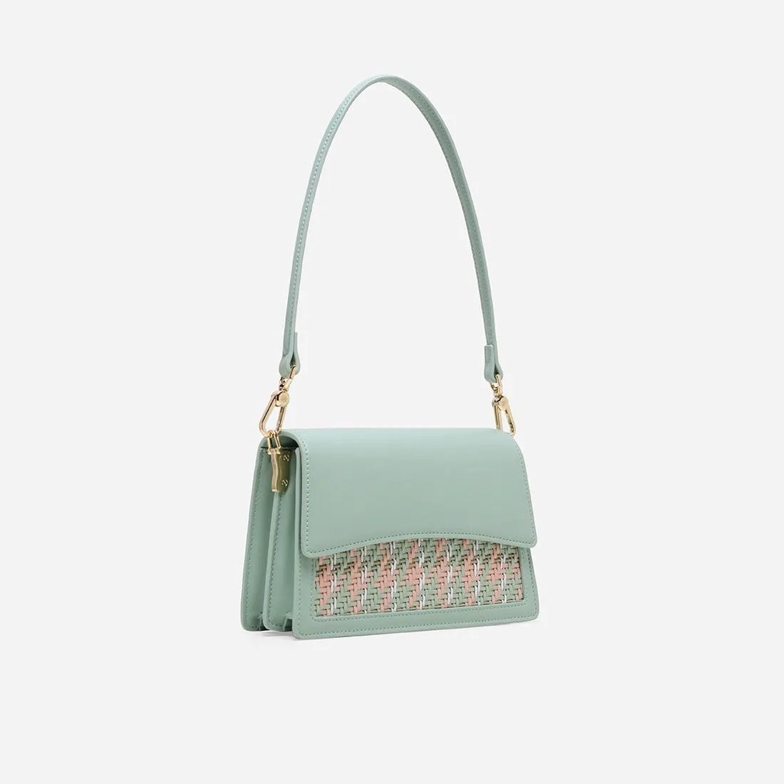 Leonora Woven Shoulder Bag