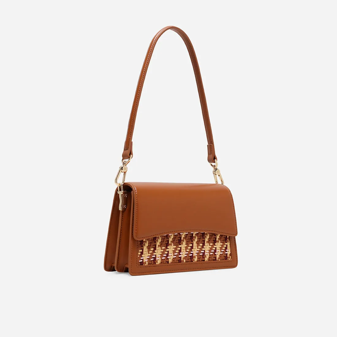 Leonora Woven Shoulder Bag