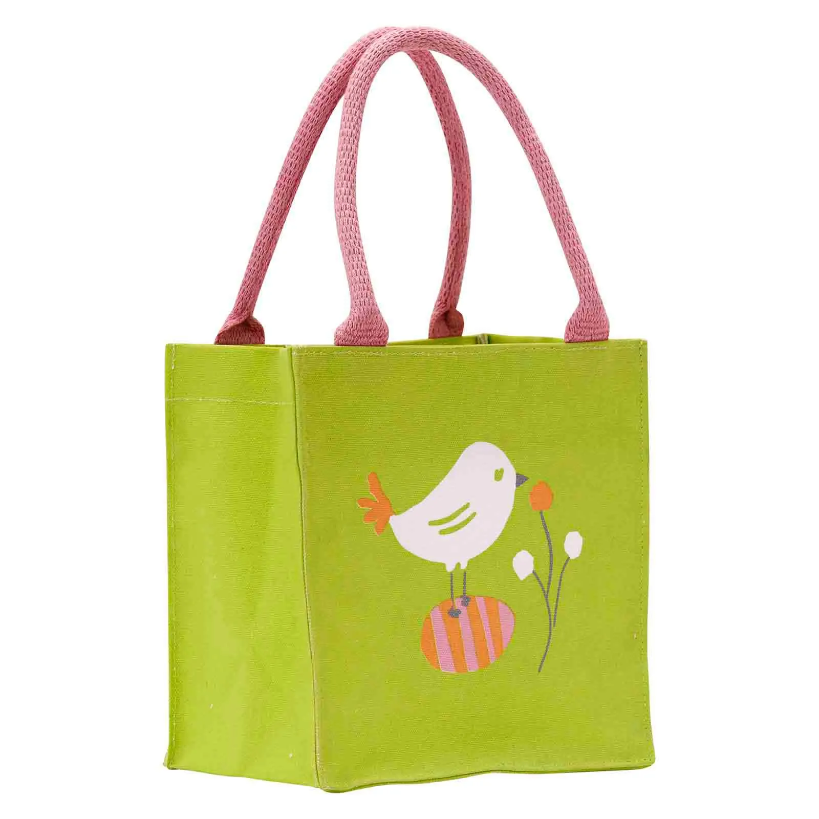 Lime Easter Chick Reusable Itsy Bitsy Gift Bag