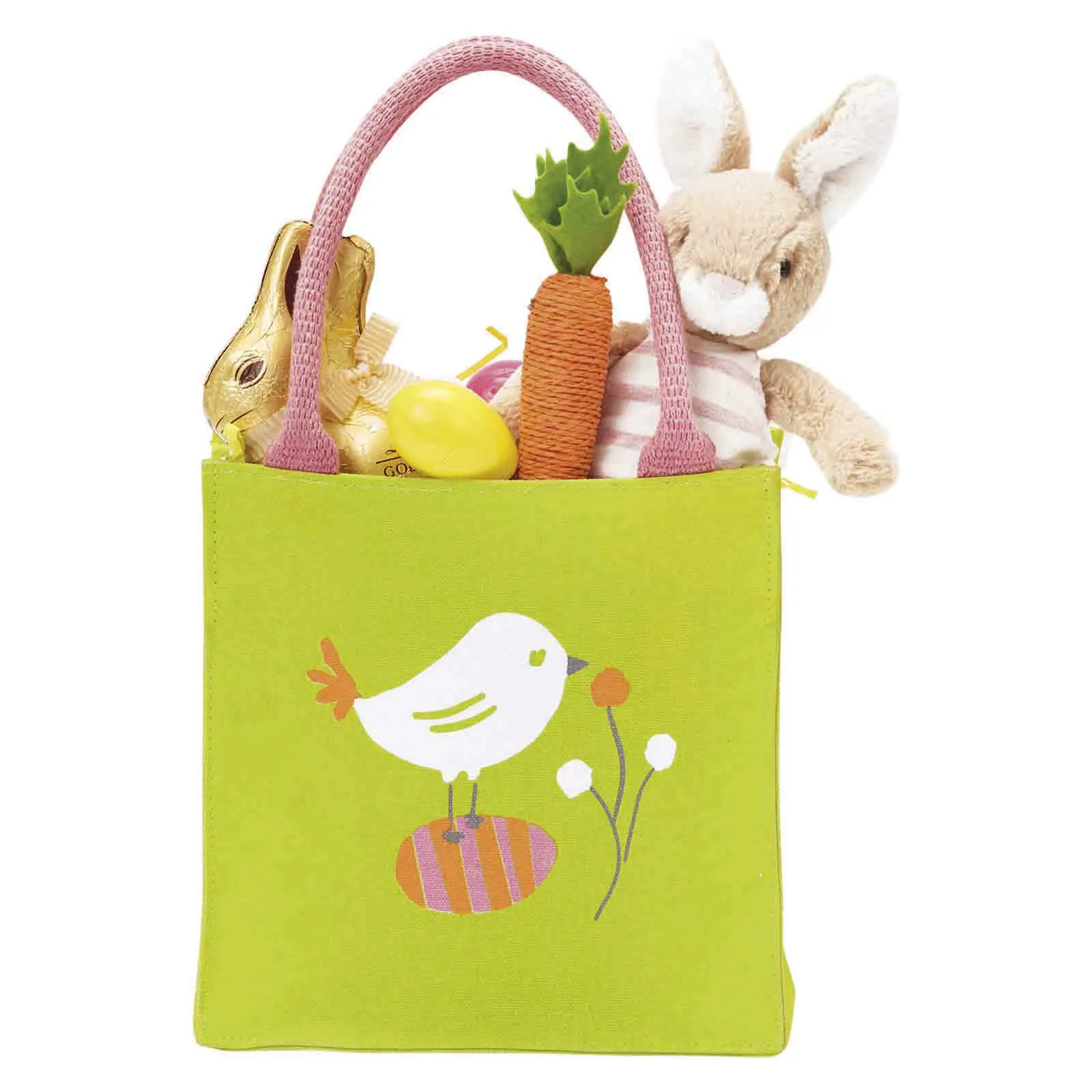 Lime Easter Chick Reusable Itsy Bitsy Gift Bag