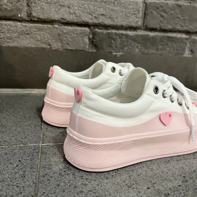 Love Cute Plush Canvas Shoes - Kimi