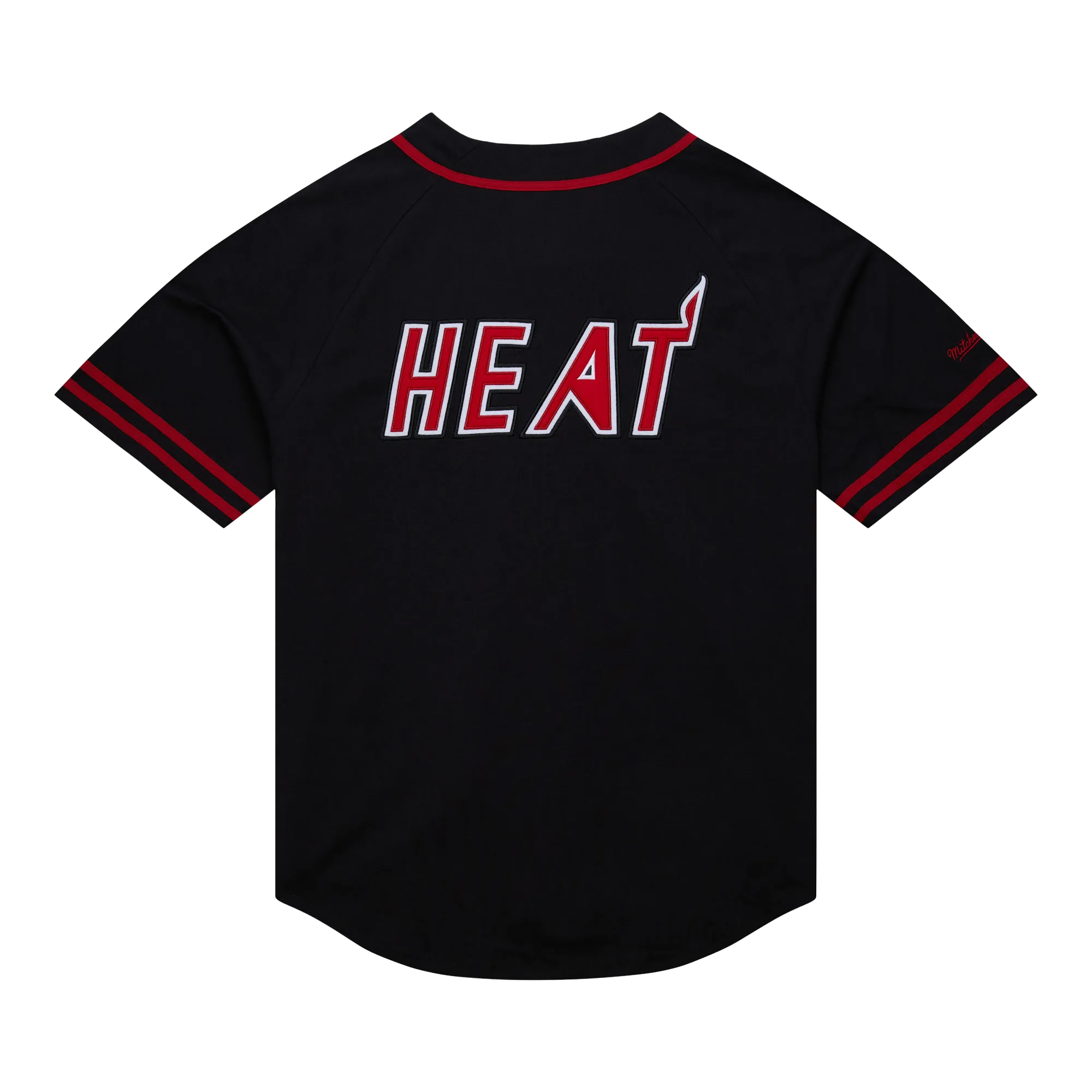 Mitchell & Ness Miami HEAT Button Down Tee