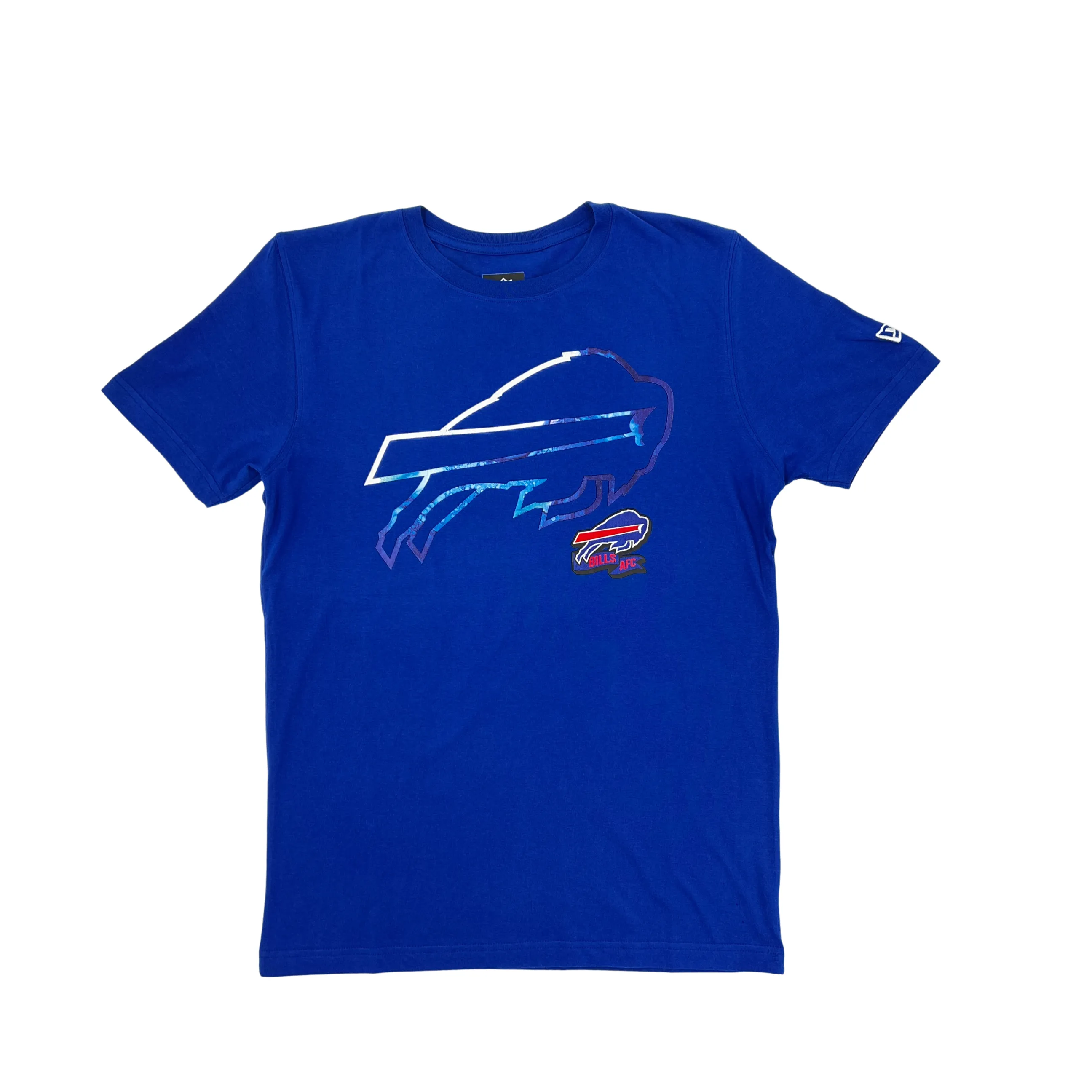 New Era Bills AFC 2022 Sideline Blue Short Sleeve Shirt