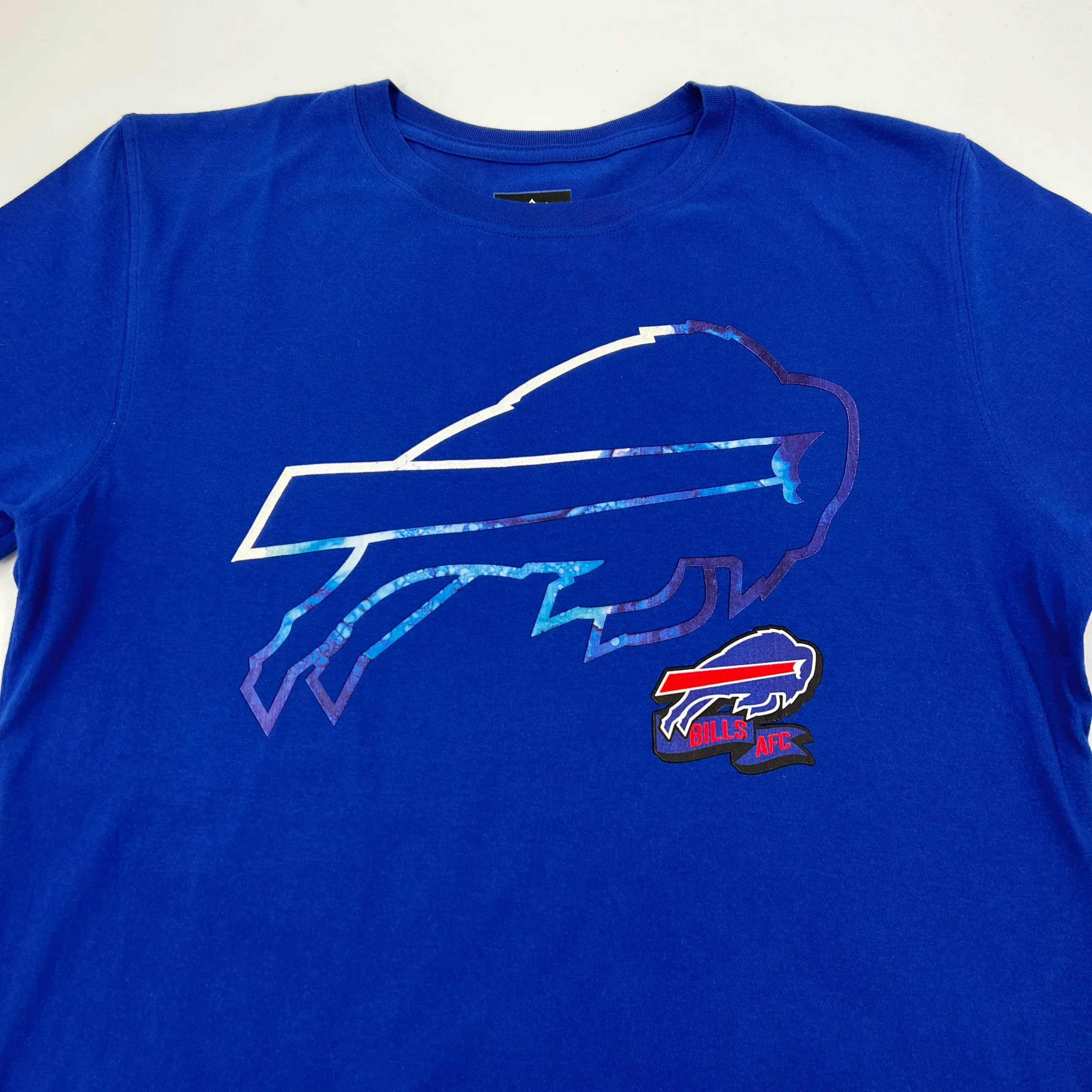 New Era Bills AFC 2022 Sideline Blue Short Sleeve Shirt