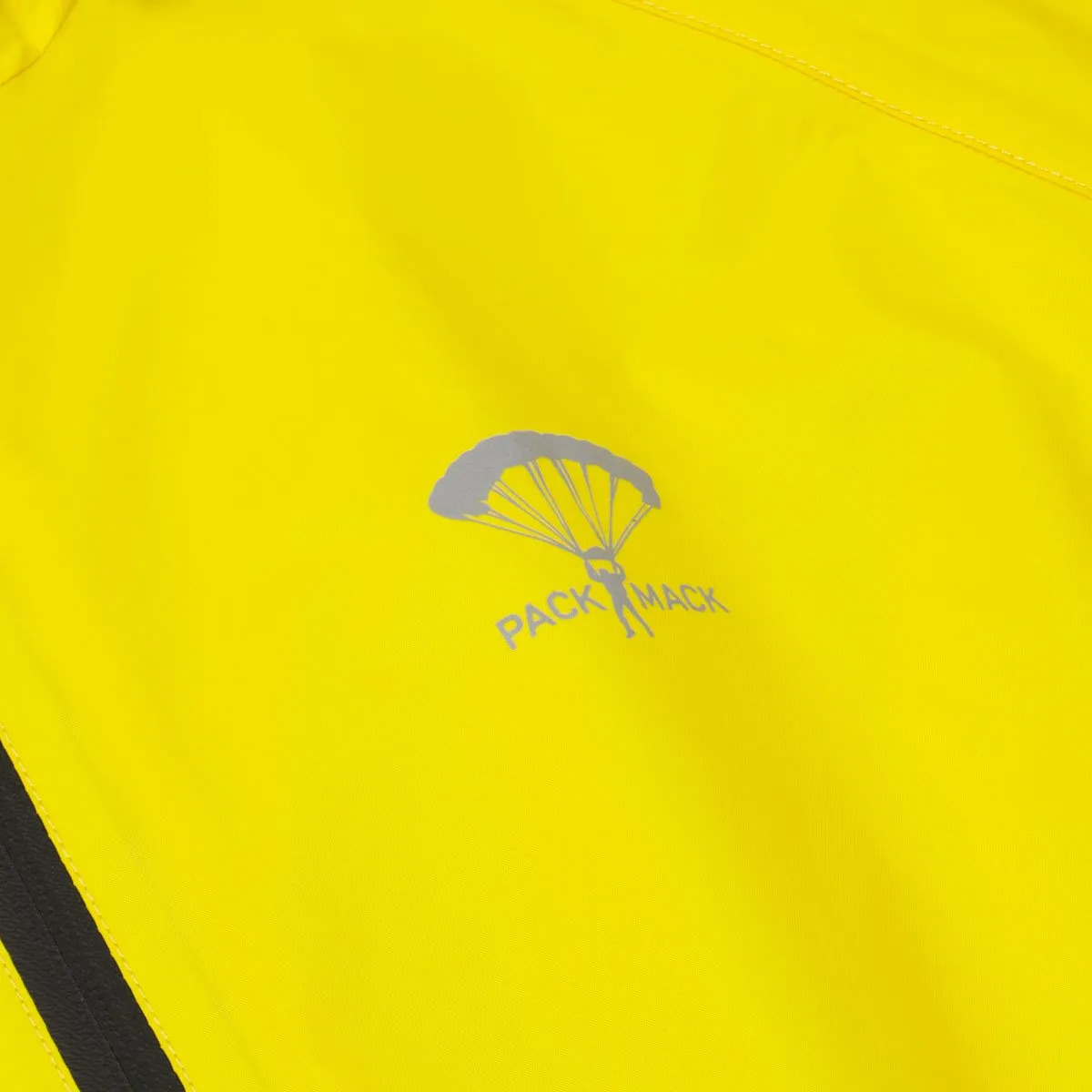 Packmack - #400 Parachute Full Zip Rain Jacket - Yellow Cab