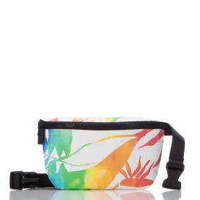 Painted Birds Mini Hip Pack / Rainbow