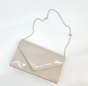 Patent  effect evening bags