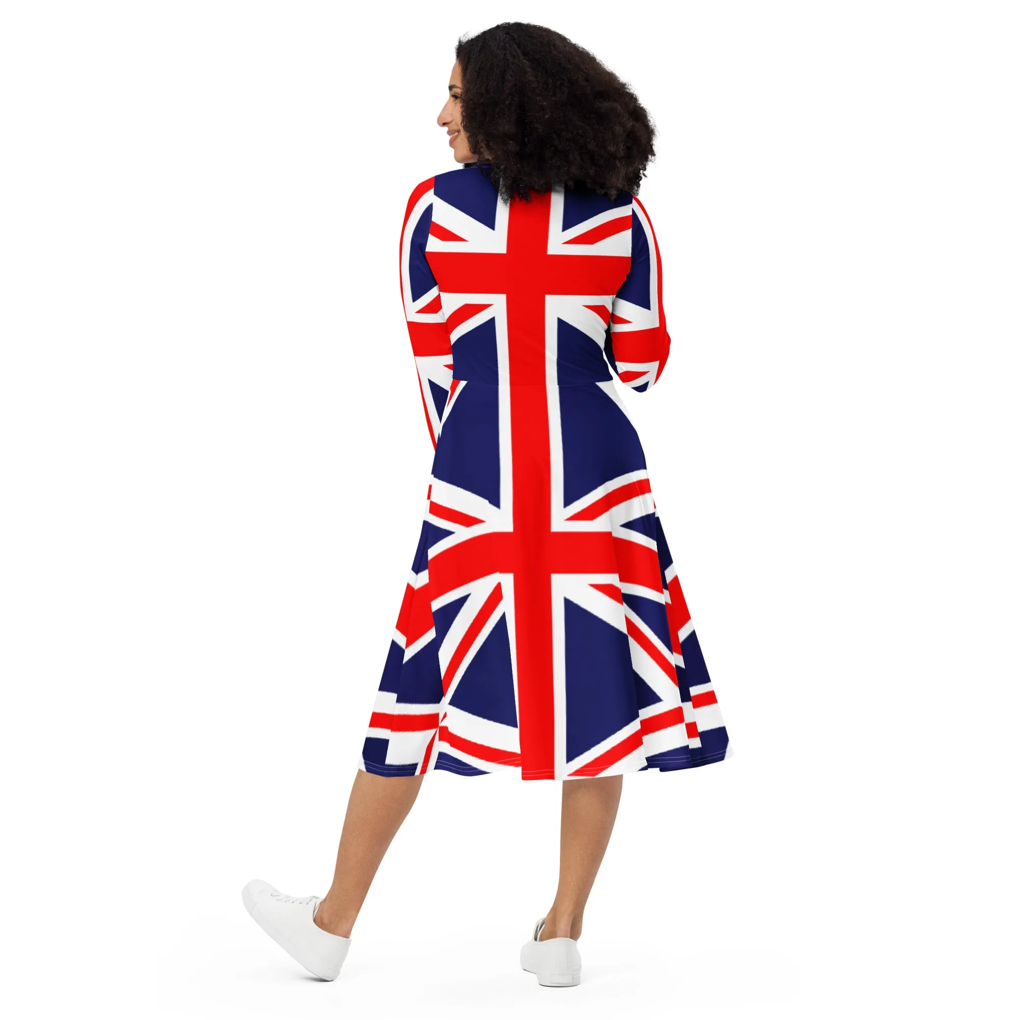 Plus Size Dress Union Jack sizes to 6XL