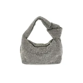 Rhinestone Knot Bag