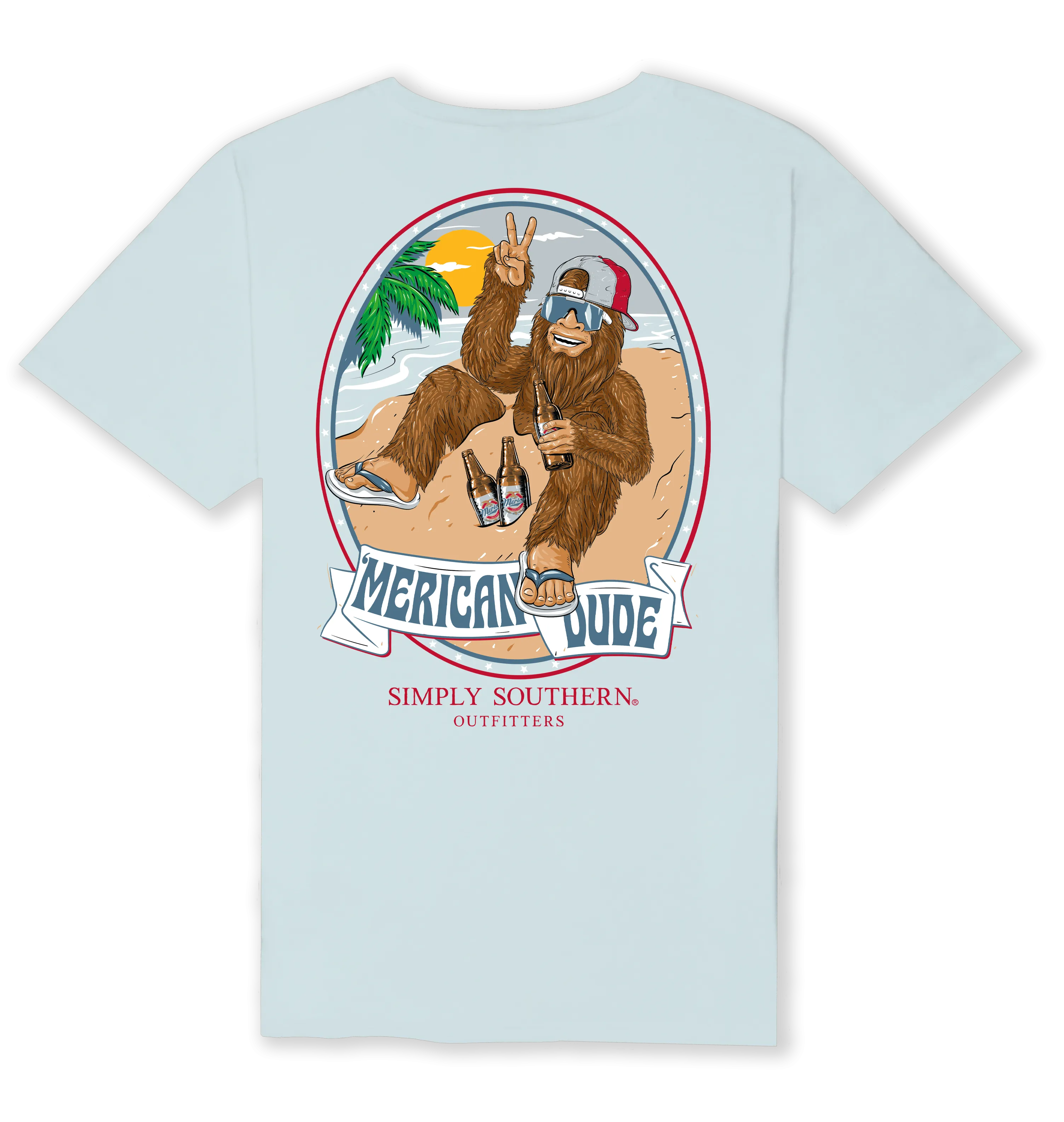 Simply Southern Bigfoot Beach Escape T-Shirt