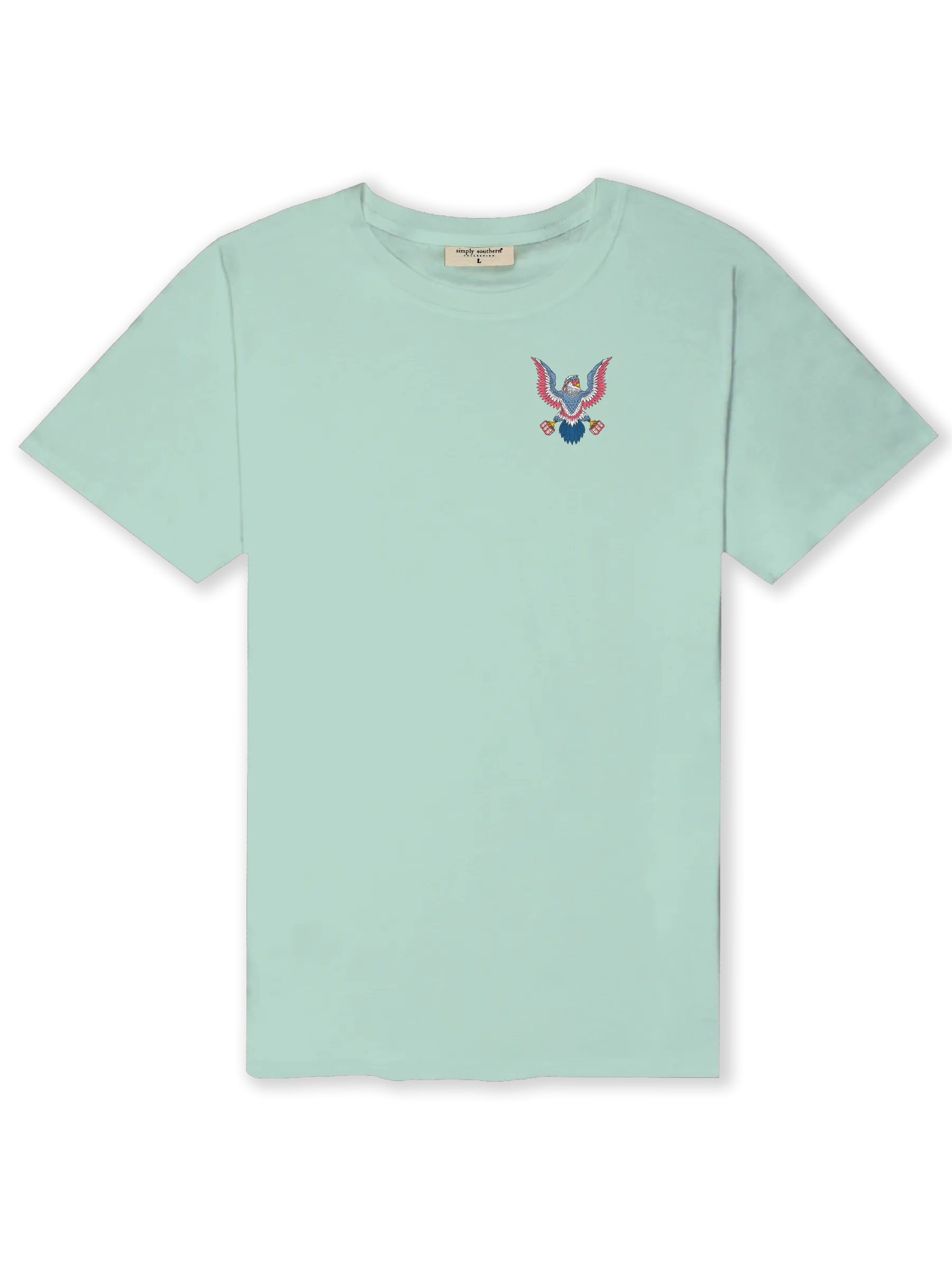 Simply Southern Rocker Eagle Defender Tee American Proper