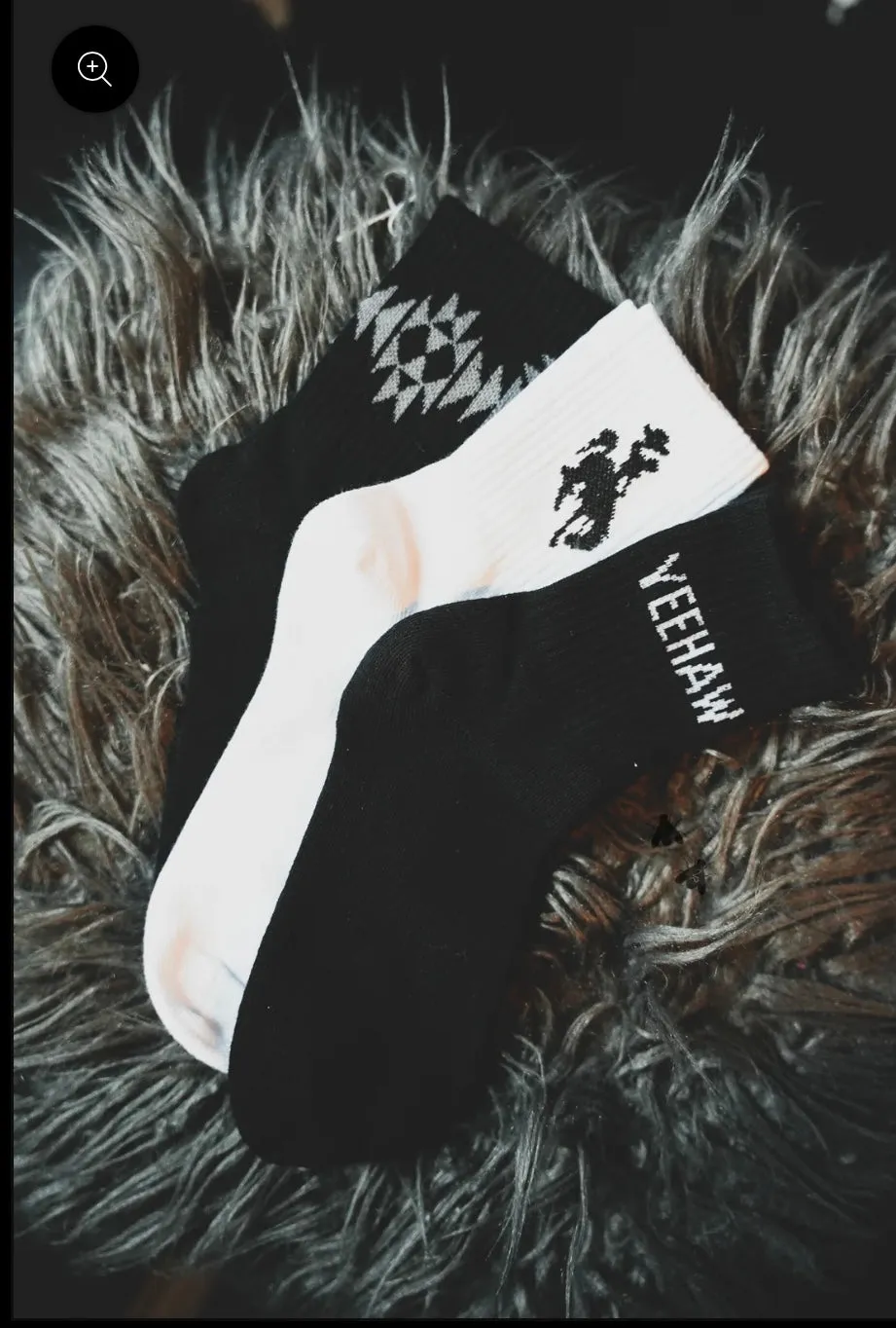 Sock Em Silly Set Monochrome