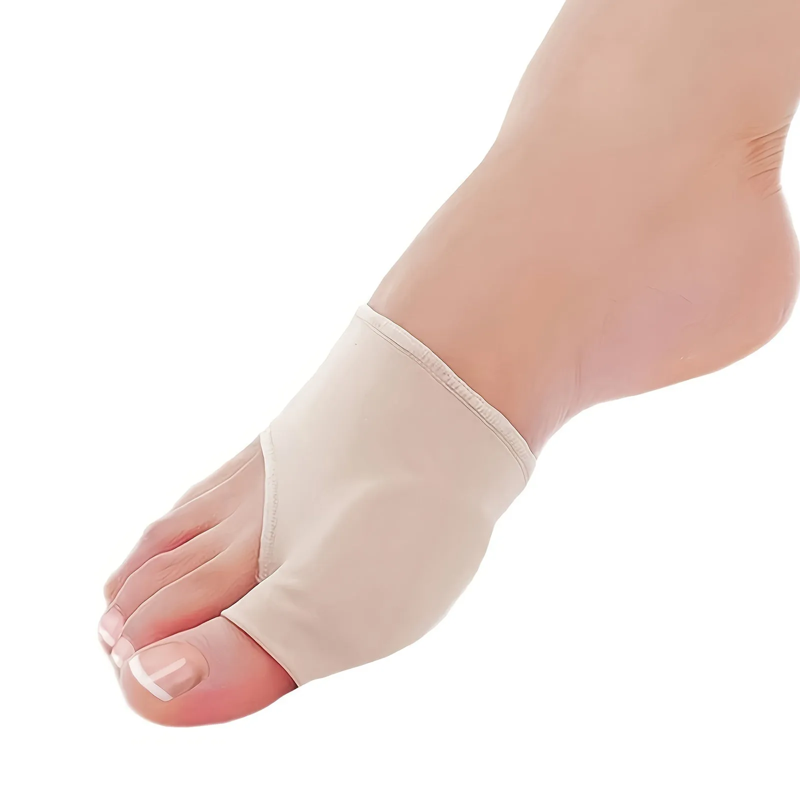 Soft Bunion Corrector suitable Night And Home Use Men's Bunion Pads Relief Orthopedic Sock Cushion Sleeve Splint Gel Protector Support Brace w/ Non-Slip Grip - Bunion Remover Toe Guard - Fix Hallux