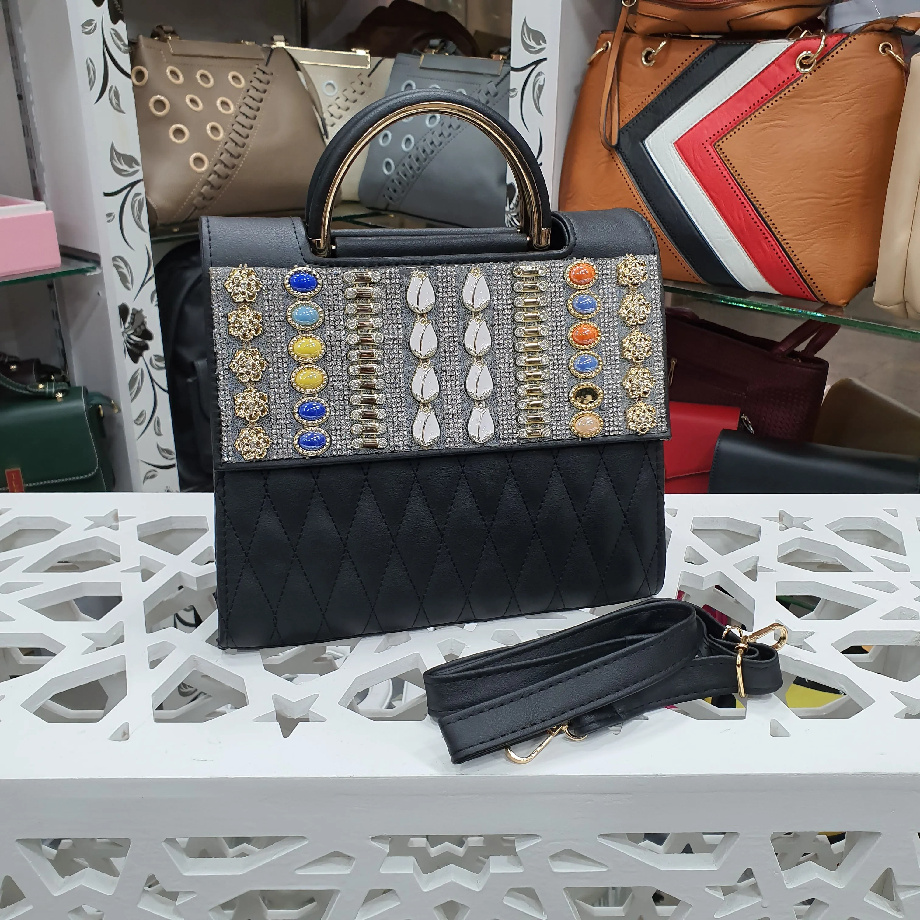 Studs Bags With Handle