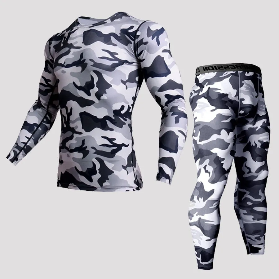 T-Shirt tactical compress rashgard tshirt kit tracksuit long sleeve