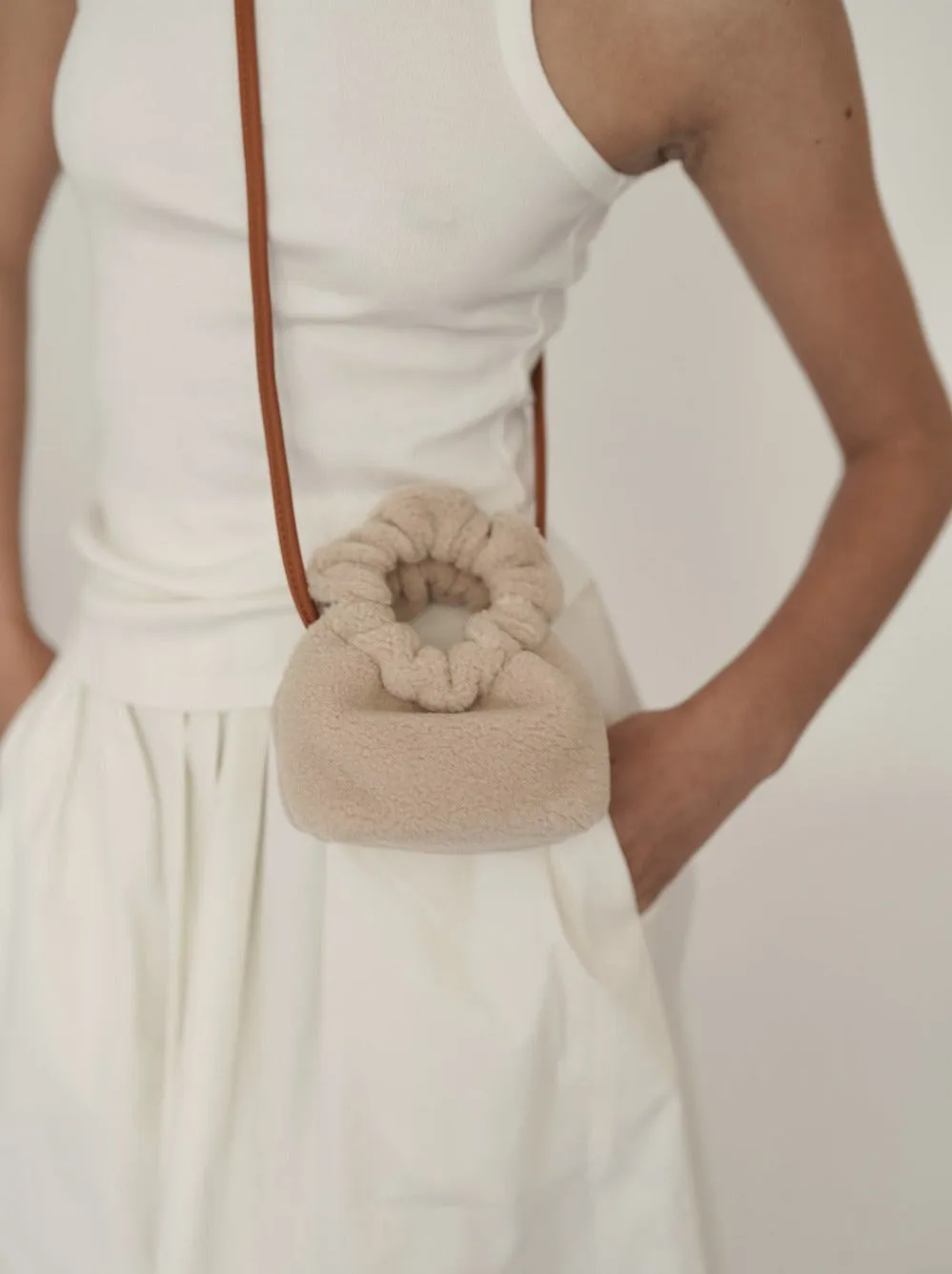 Teddy Super Mini Cloud Bag(Final Sale)