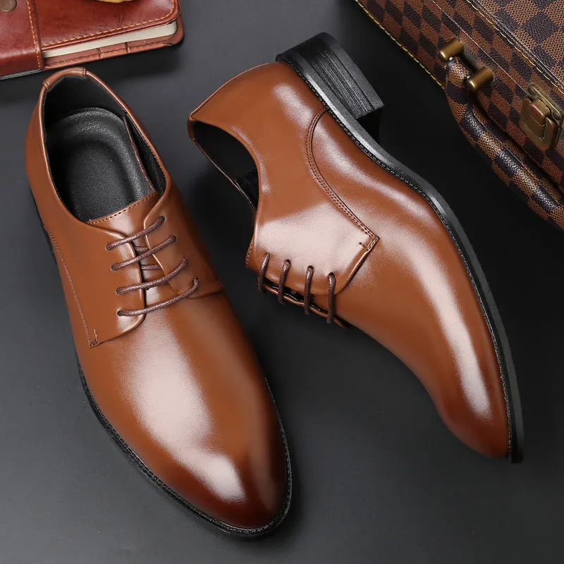 Tiosebon Men's Dress Shoes Leather Oxford Shoes